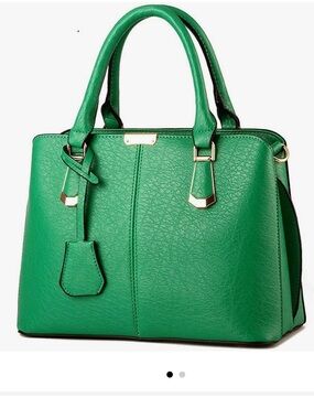 Women's PU Leather Handbag Business Commuter Bag Large Capacity Shoulder Bag